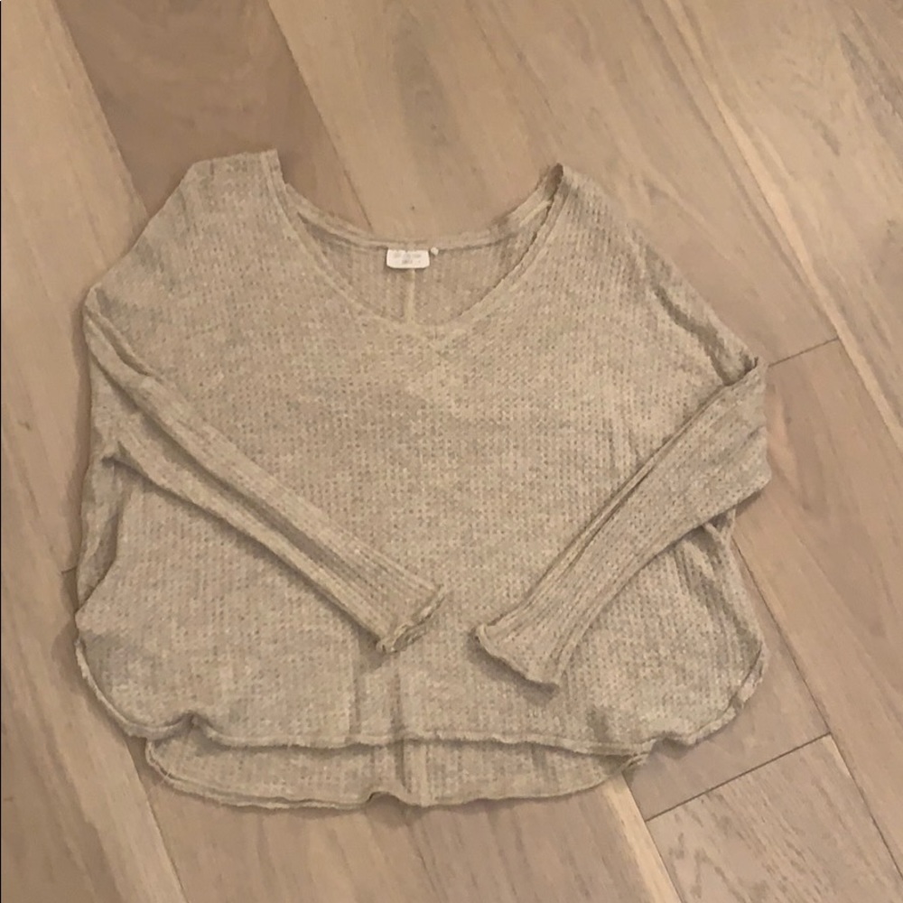 Urban Outfitters waffle knit top